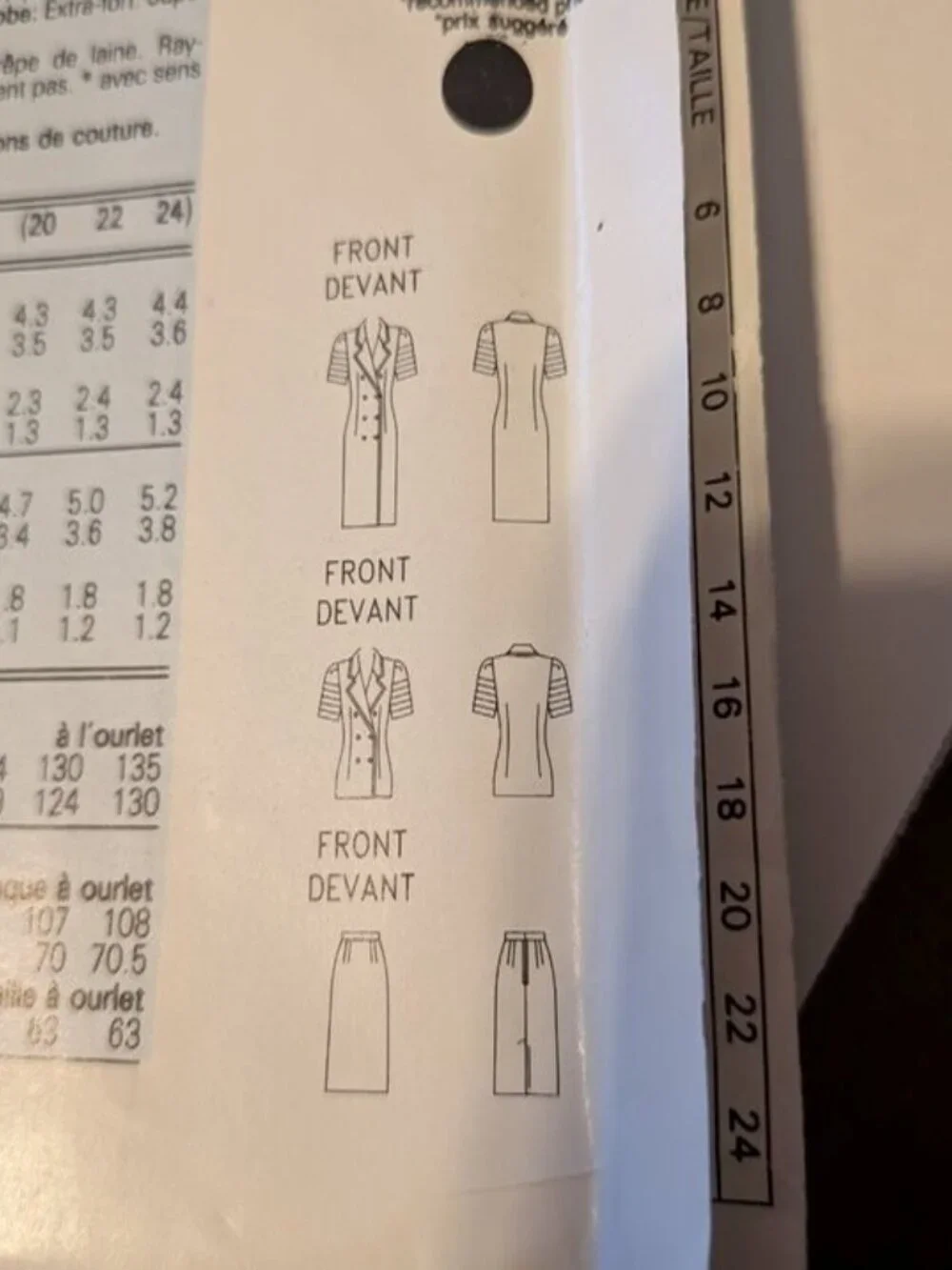 Butterick 4700 Sewing Pattern EASY Top, Skirt, Dress Leslie Fay UNCUT